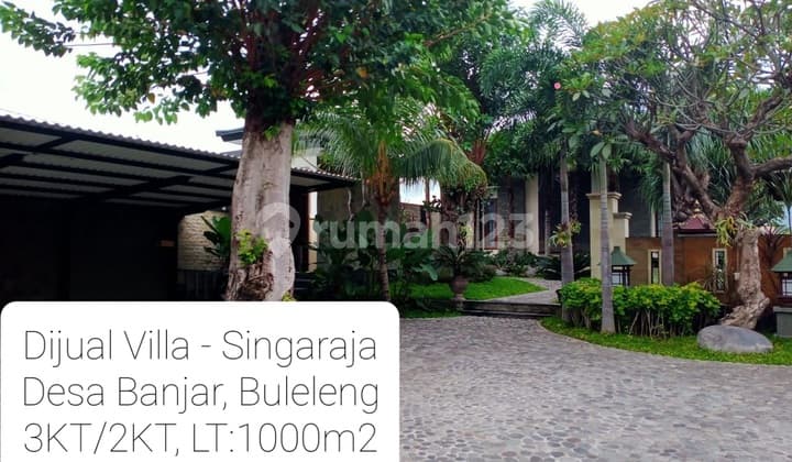 For Sale Villa Balinese Modern, Desa Banjar Near To Lovina