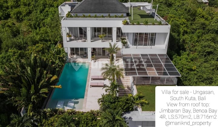 Villa At Ungasan, Rooftop View To Jimbaran Bay & Benoa Bay