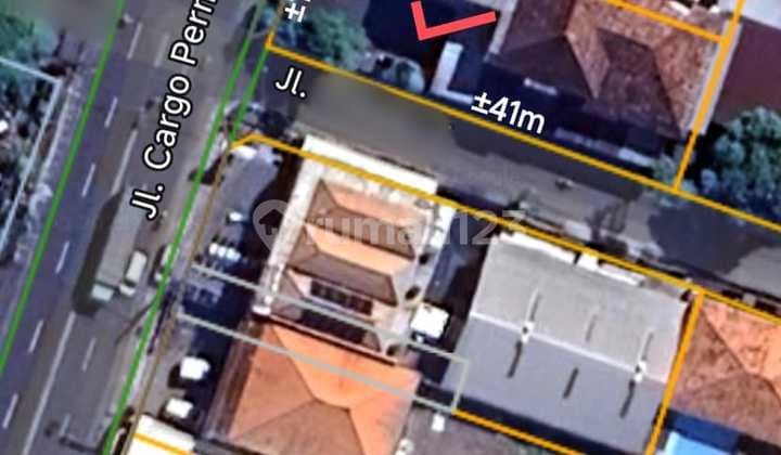 For Sale 7 Are Hook Land on Cargo Street, Ubung, West Denpasar