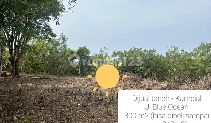 TRANSLATION: For Sale: 300m2 Land in Kampial-Nusa Dua, Close to Poltekpar Bali