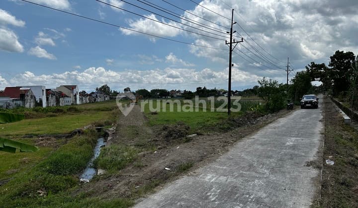 Tanah SHM Godean Belakang Al Azhar Yogyakarta Worldwide Schools