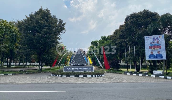 Tanah SHM Sleman Nyaman dengan Tata Ruang Terencana