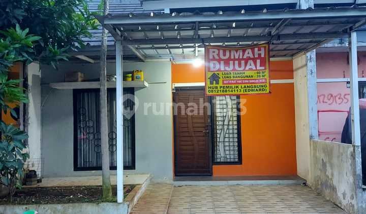 Rumah 2 Kamar Tidur Nyaman - Deal Dicat Baru Luar Dalam + Jasa Tukang