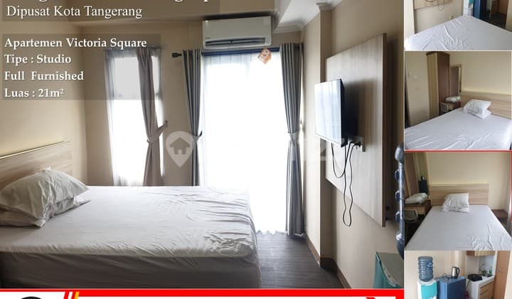 Apartemen Victoria Square Fully Furnish Mulai 2Jutaan Dikota Tangerang