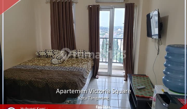 Disewakan studio fully Furnished di Apartemen victoria square Tangerang