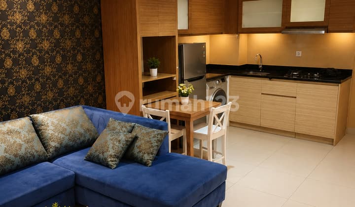 2 Furnished Bedrooms, Strategic The Mansion Kemayoran