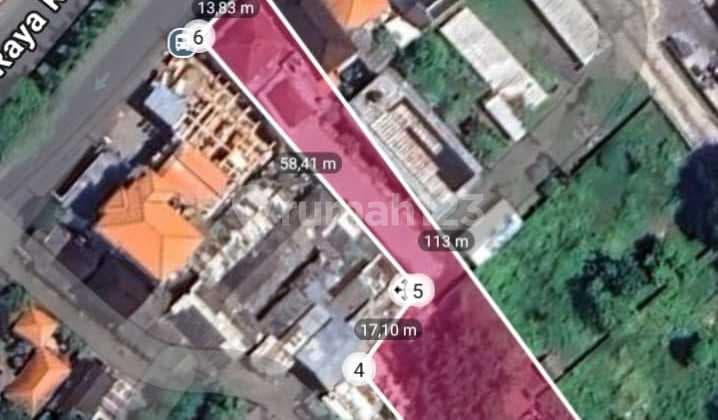 Leasehold Land 19.35 Are di Jalan Utama Dekat Kampus Unud