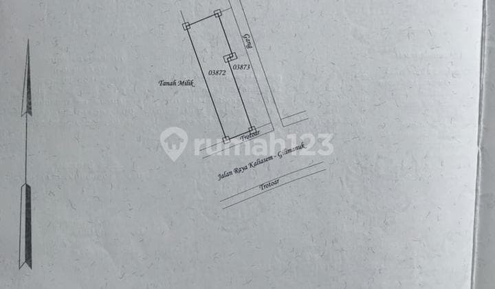 Di Jual Tanah 1,5 Are Bonus Ruko Depan Jalan Utama Cocok Untuk Investasi