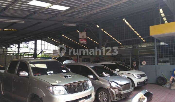 Tanah Bonus 1500M2 Bangunan, Cck Utk Usaha Dkt Komp. di Kemanggisan. 0741