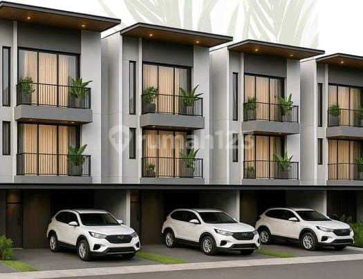 Rumah Siap Huni Dalam Cluster Besar Akses Jalan 3 Mobil Dekat Jalan Raya Pondok Kelap Jakarta Timur