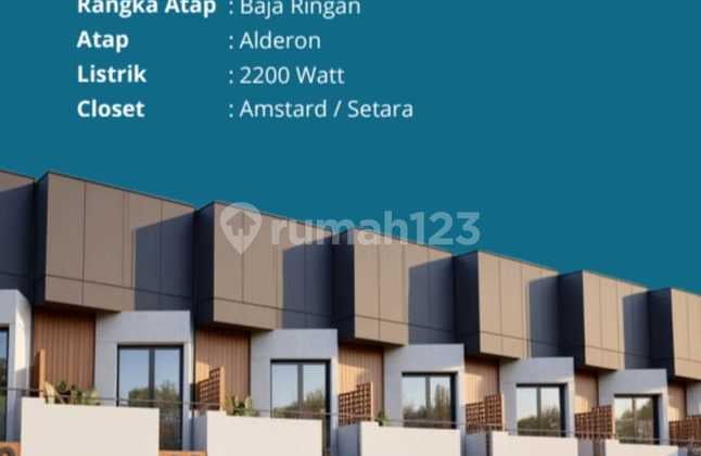 Cluster Moderen Exclusif 2 Lantai Beberapa Tipe di Lokasi Strategis Bebas Banjir.ciracas Jakarta Timur