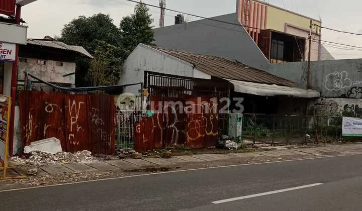 Tanah Komersil Paling Murah Jarang Jual di Punggir Jalan Raya Aktip Duren Sawit Jak Tim