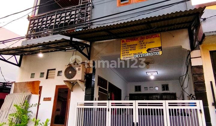 Jual Murah Rumah Full 2 Lantai Siap Huni Perumahan Griya Sangiang Mas, Periuk Kota Tangerang Jamin Bebas Banjir