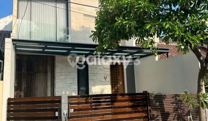 dijual rumah 2 lantai galaxy bumi permai araya tahap 2 surabaya