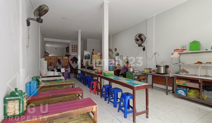 Ruang Usaha Kuliner + Kost 13 Kamar Dijual Jogja Sapen Timoho, dekat Kampus UIN, Ambarukmo Plaza, Lippo Mall, RS Siloam, Sekolah de Britto, RS Happy Land, Balkot Timoho