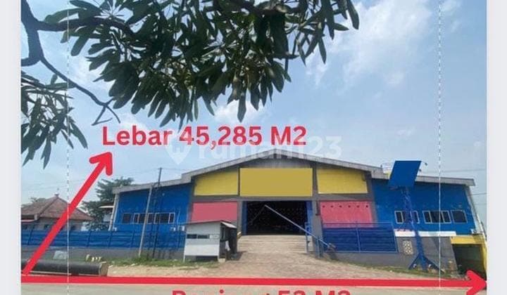 Gudang Bagus SHM 2400.0 M² di Karawang Barat