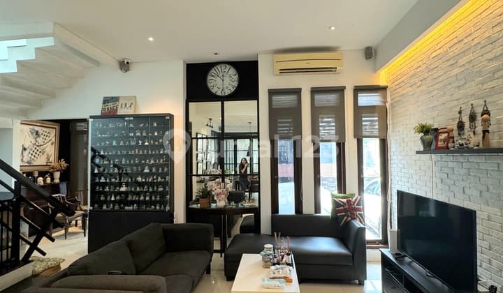 Semi-Furnished 2-Story House with SHM in Bintaro