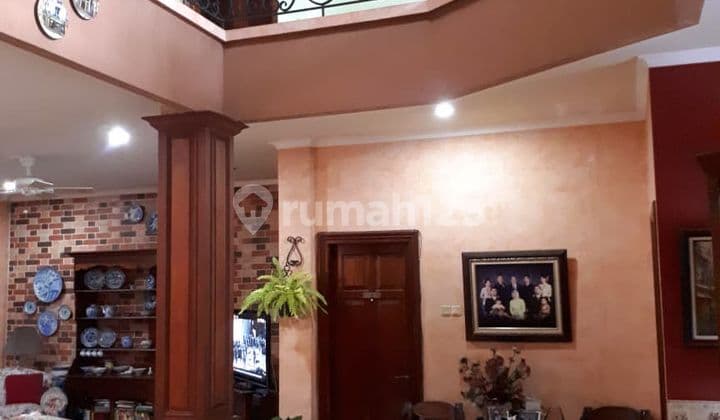 Rumah Bangunan 2 Lantai Hadap Utara Bebas Banjir, Bintaro Tangsel