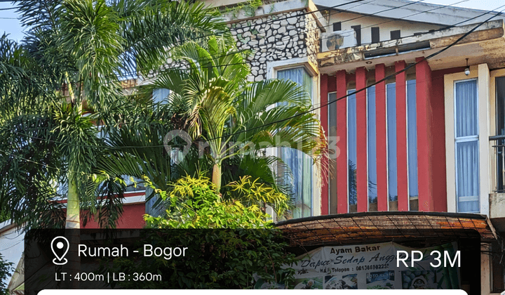 Rumah 3 Lantai Dibogor Dekat dengan Kampus Trisakti 2 Ciangsana