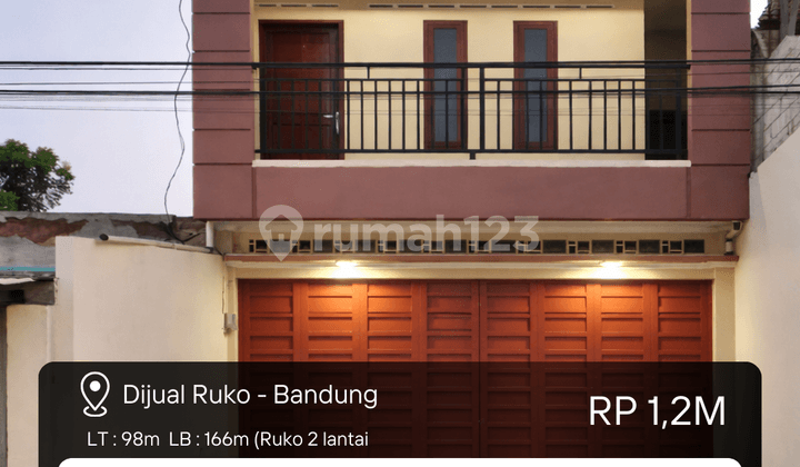Ruko 2 Lantai Bandung di Kawasan Sumarecon Bandung Cocok untuk Usaha Retail Ataupun Kuliner