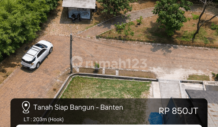 Tanah di Komplek Mewah Citra Garden Bmw Dekat dengan Akses Tol Cilegon Timur