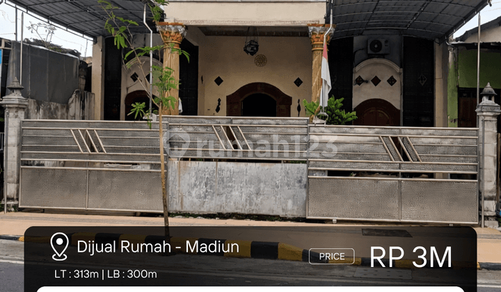 Rumah di Area Premium Kota Madiun Dekat dengan Rumah Sakit dan Asrama Haji