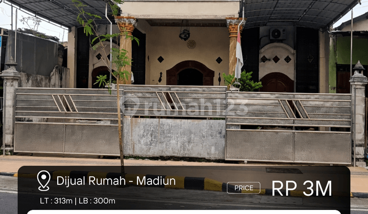 Rumah di Area Premium Kota Madiun Dekat dengan Rumah Sakit dan Asrama Haji