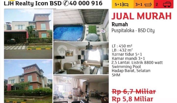 Dijual Rumah Siap Huni Di Bsd Tangerang