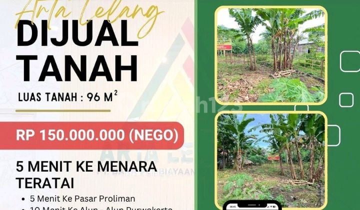 Dijual Tanah Murah Didesa Kedungwaringin Patikraja Jawa Tengah