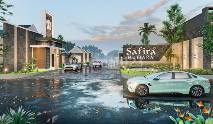 Rumah Modern Minimalis Dekat The Park Solo Baru