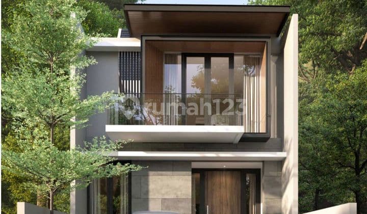 Djual Rumah 2 Lantai Bergaya Modern di Northwest Lake Citraland