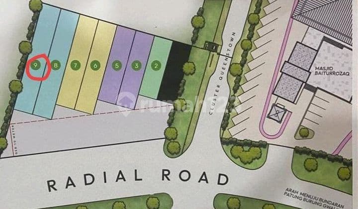 Ca27/9 Tanah Radial Road Citraland Utama Surabaya