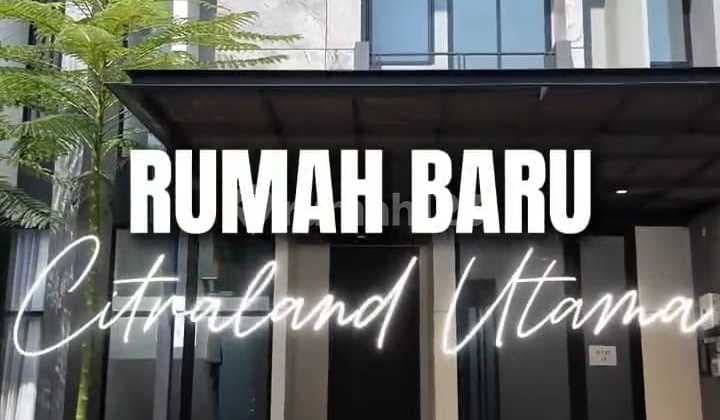 Rumah Baru Modern District 9 Tipe Dempsey Citraland Utama Surabaya