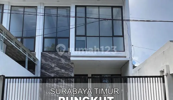 Baru Gress Harga Termurah Nego Rumah 2 Lantai di Rungkut Surabaya