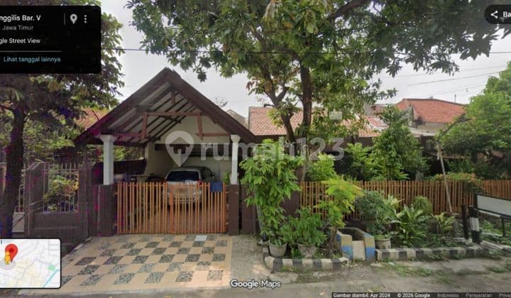 Harga Dibawah Pasaran Rumah 1 Lantai di Tenggilis Barat Surabaya