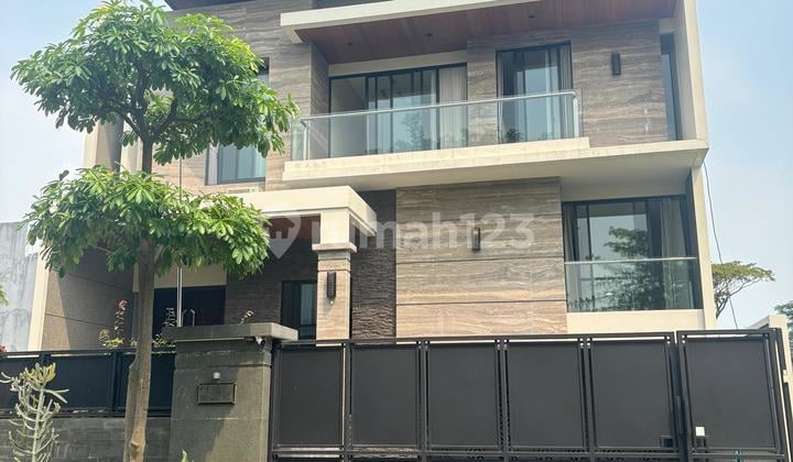 Rumah Mewah Split Level Nego Full Furnish di Bukit Golf Internasional Surabaya Barat