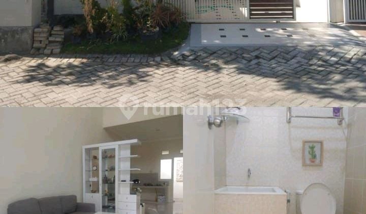 Dijual Rumah Full Furnished Puri Surya Jaya Cluster Valencia Gedangan Sidoarjo