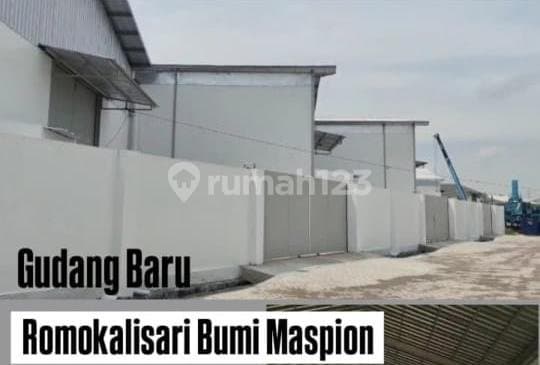 New Modern Warehouse with 2 Offices in Romokalisari Bumi Maspion