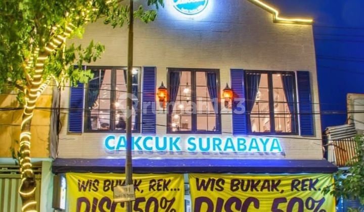 Disewakan Ruko 3 Lantai Strategis di Jalan Dharmawangsa 53 Gubeng Surabaya