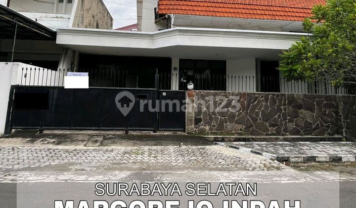 Rumah 2 Lantai dengan Row Jalan Lebar di Margorejo Indah Surabaya
