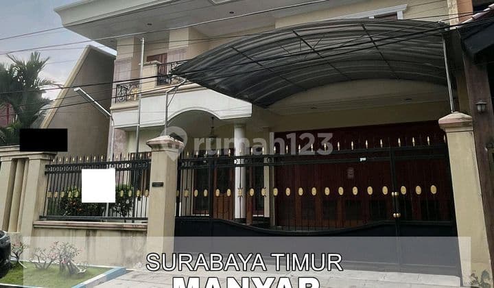 Dijual Rumah 2 Lantai di Manyar Surabaya Timur Dekat Universitas Unair dan Galaxy Mall