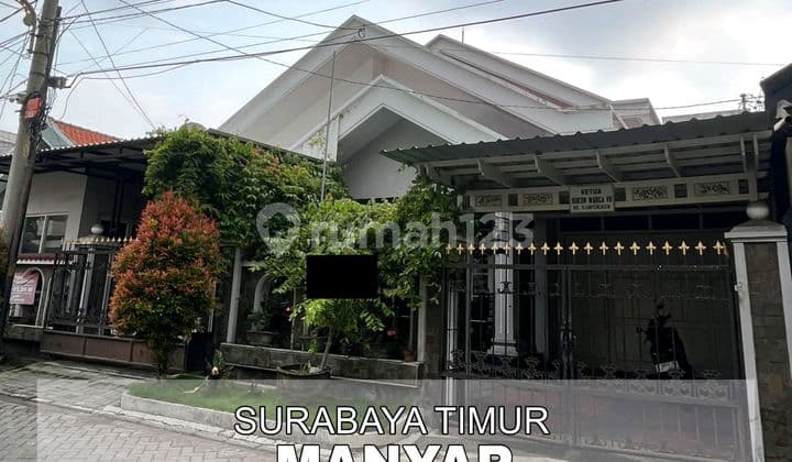 Under Market Rumah 2 Lantai di Manyar Surabaya Timur Dekat Universitas Unair