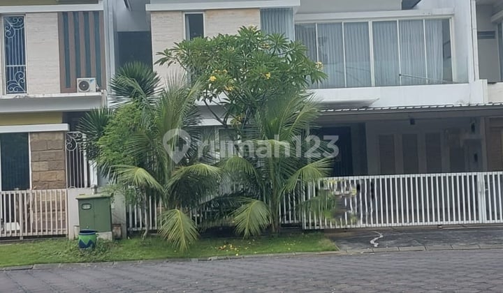 Rumah Mewah 2 Lantai Semi Furnished Surabaya Barat di Wisata Bukit Mas 2