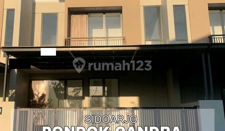 Dijual Rumah 2 Lantai di Pondok Candra Dekat Rungkut Industri