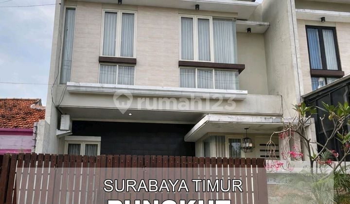 Rumah 2 Lantai Free Elektronik dan Furnish di Rungkut Surabaya
