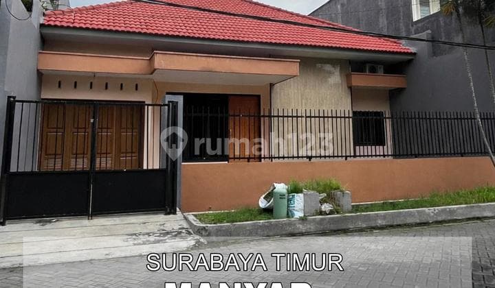 Dijual Rumah Baru Siap Huni Bebas Banjir di Manyar Surabaya