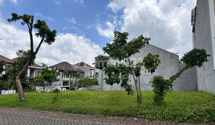 Tanah Bebas Banjir dan Siap Bangun di Villa Taman Telaga Citraland Surabaya