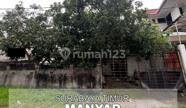 Dijual Tanah Cocok untuk Hunian atau Tempat Usaha di Manyar Surabaya Timur