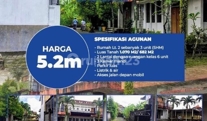 Cheap Sale 2-Storey Building Ex Campus in Gianyar