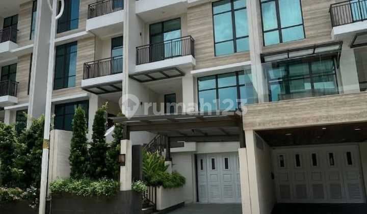 Luxurious 3-Story Semi-Furnished Townhouse with HGB in Cilandak, South Jakarta